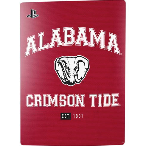 University of Alabama Crimson Tide Basketball PS5 Digital Edition Console Skin
