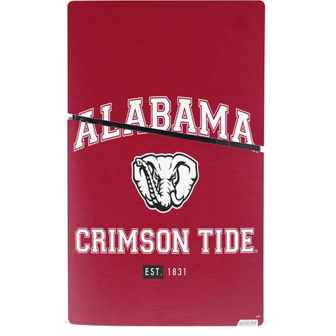 University of Alabama Crimson Tide Basketball PS5 Slim Digital Edition Bundle Skin