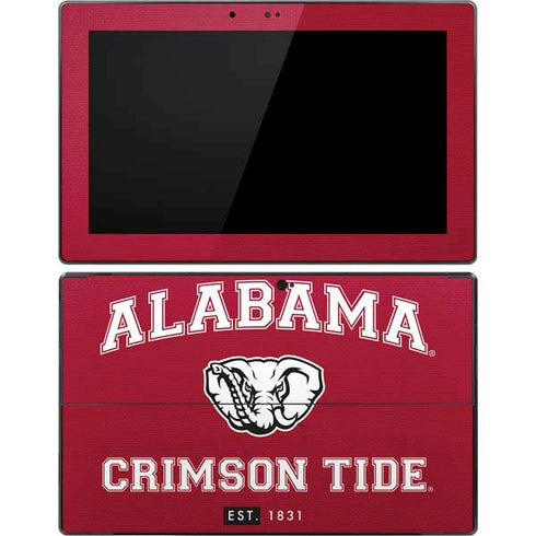 University of Alabama Crimson Tide Basketball Surface Pro Tablet Skin