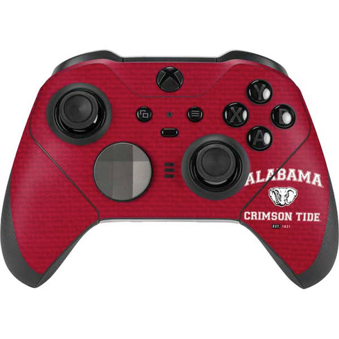 University of Alabama Crimson Tide Basketball Xbox Elite Wireless Controller Series 2 Skin