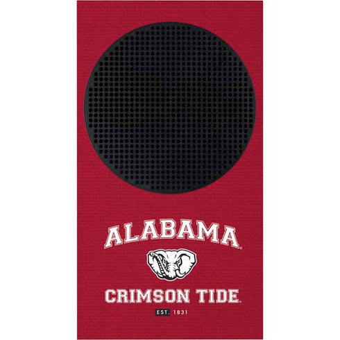 University of Alabama Crimson Tide Basketball Xbox Series S Console Skin