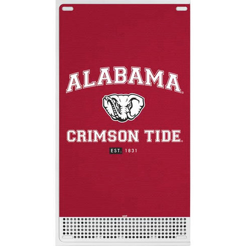 University of Alabama Crimson Tide Basketball Xbox Series S Console Skin