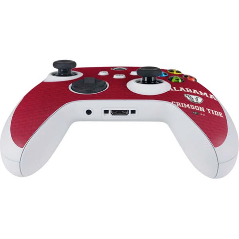 University of Alabama Crimson Tide Basketball Xbox Series S Controller Skin