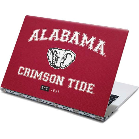 University of Alabama Crimson Tide Basketball Yoga 910 2-in-1 14in Touch-Screen Skin