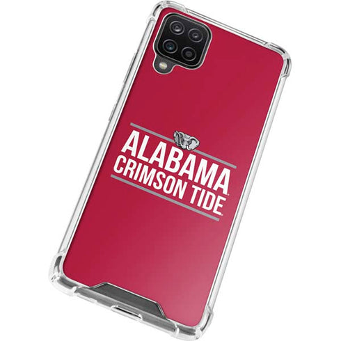 University of Alabama Crimson Tide Galaxy A12 Clear Case