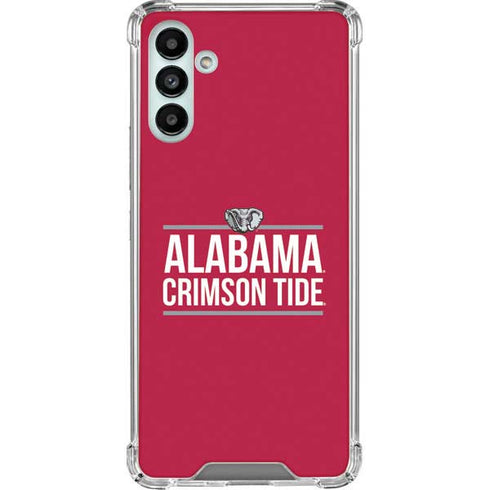 University of Alabama Crimson Tide Galaxy A13 5G Clear Case
