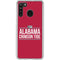 University of Alabama Crimson Tide Galaxy A21 Clear Case
