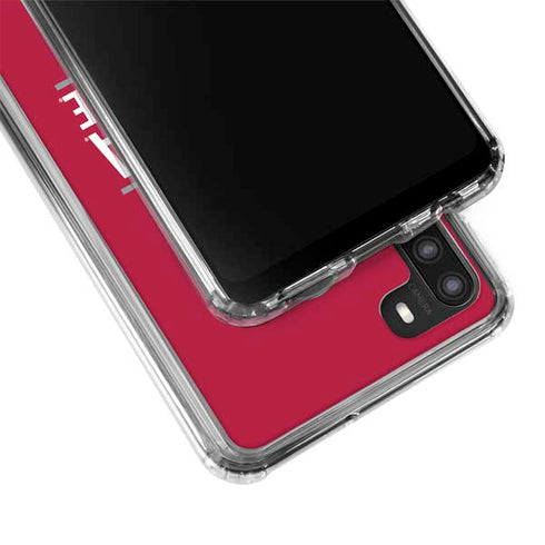 University of Alabama Crimson Tide Galaxy A21 Clear Case