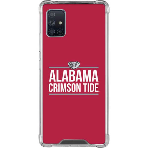 University of Alabama Crimson Tide Galaxy A51 5G Clear Case