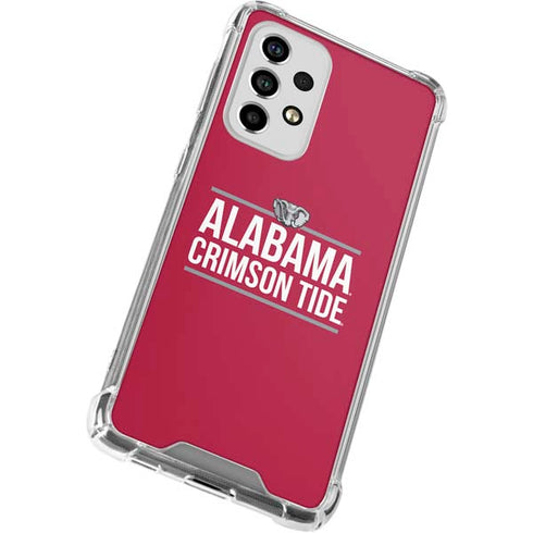 University of Alabama Crimson Tide Galaxy A53 5G Clear Case