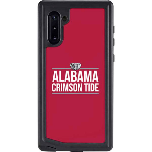 University of Alabama Crimson Tide Galaxy Note 10 Waterproof Case