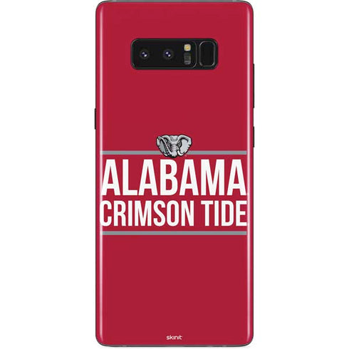 University of Alabama Crimson Tide Galaxy Note 8 Skin