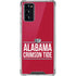 University of Alabama Crimson Tide Galaxy Note20 5G Clear Case