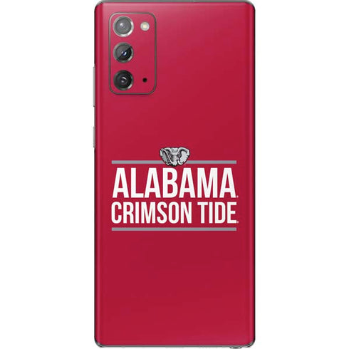 University of Alabama Crimson Tide Galaxy Note20 5G Skin