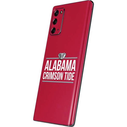 University of Alabama Crimson Tide Galaxy Note20 5G Skin