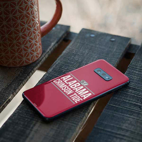 University of Alabama Crimson Tide Galaxy S10e Skin