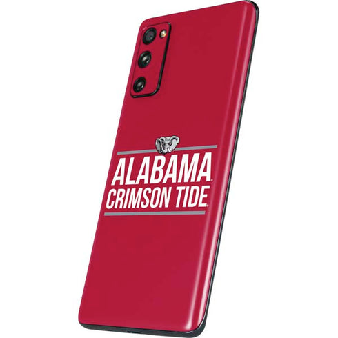 University of Alabama Crimson Tide Galaxy S20 Fan Edition Skin