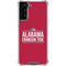 University of Alabama Crimson Tide Galaxy S21 FE Clear Case