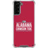 University of Alabama Crimson Tide Galaxy S21 Plus 5G Clear Case