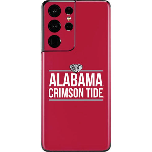 University of Alabama Crimson Tide Galaxy S21 Ultra 5G Skin