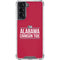 University of Alabama Crimson Tide Galaxy S22 Clear Case