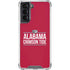 University of Alabama Crimson Tide Galaxy S22 Clear Case