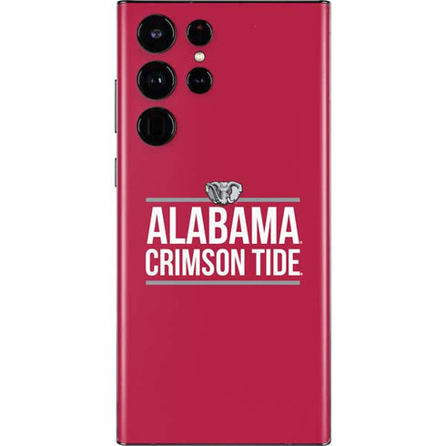 University of Alabama Crimson Tide Galaxy S22 Ultra Skin