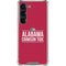University of Alabama Crimson Tide Galaxy S23 Clear Case