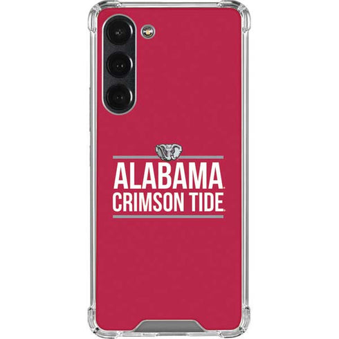 University of Alabama Crimson Tide Galaxy S23 Plus Clear Case