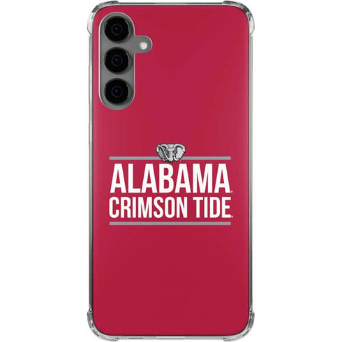 University of Alabama Crimson Tide Galaxy S24 Plus Clear Case