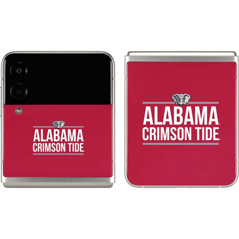 University of Alabama Crimson Tide Galaxy Z Flip3 5G Skin