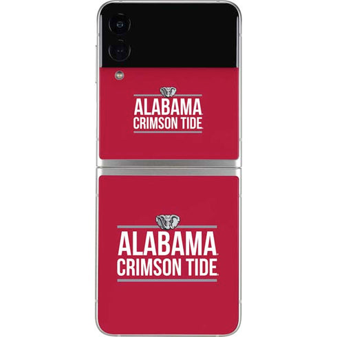 University of Alabama Crimson Tide Galaxy Z Flip3 5G Skin