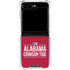 University of Alabama Crimson Tide Galaxy Z Flip5 5G Clear Case