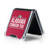 University of Alabama Crimson Tide Galaxy Z Flip5 5G Clear Case