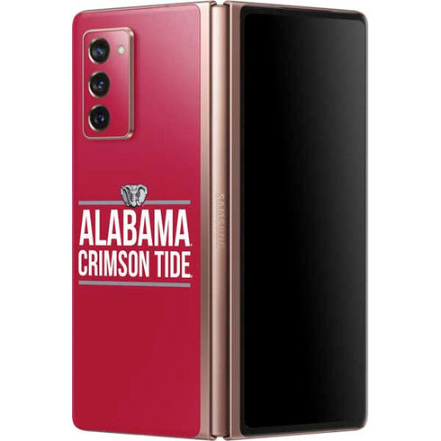 University of Alabama Crimson Tide Galaxy Z Fold2 5G Skin