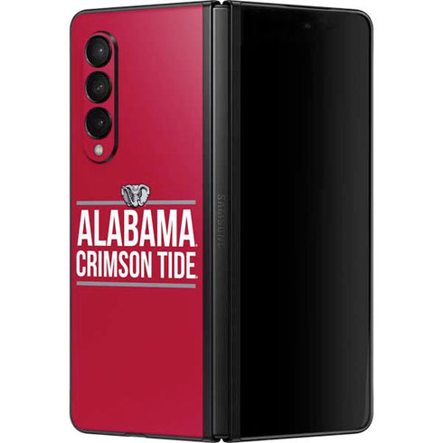 University of Alabama Crimson Tide Galaxy Z Fold3 5G Skin