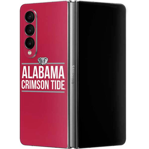 University of Alabama Crimson Tide Galaxy Z Fold4 5G Skin