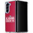 University of Alabama Crimson Tide Galaxy Z Fold5 5G Clear Case