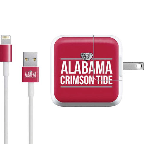 University of Alabama Crimson Tide iPad Charger (10W USB) Skin