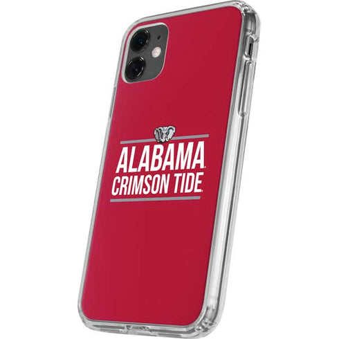 University of Alabama Crimson Tide iPhone 11 Clear Case