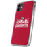 University of Alabama Crimson Tide iPhone 11 Clear Case