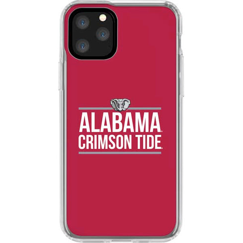 University of Alabama Crimson Tide iPhone 11 Pro Clear Case