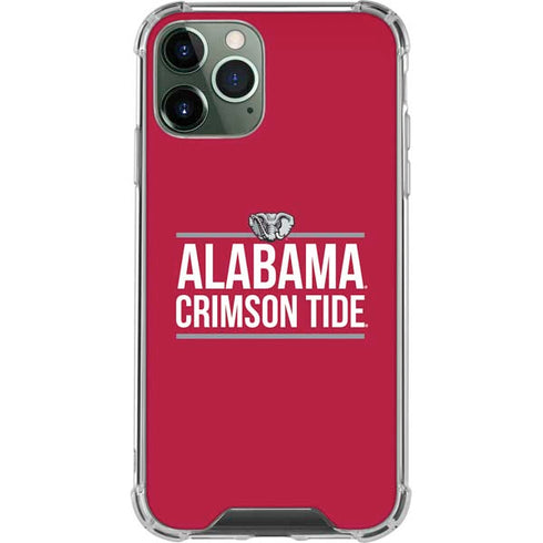 University of Alabama Crimson Tide iPhone 11 Pro Max Clear Case
