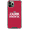University of Alabama Crimson Tide iPhone 11 Pro Max Clear Case