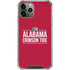 University of Alabama Crimson Tide iPhone 11 Pro Max Clear Case