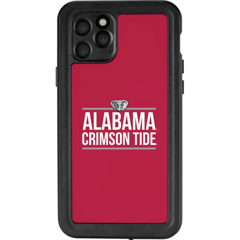 University of Alabama Crimson Tide iPhone 11 Pro Waterproof Case