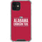 University of Alabama Crimson Tide iPhone 12 Clear Case