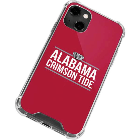 University of Alabama Crimson Tide iPhone 13 Clear Case
