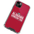 University of Alabama Crimson Tide iPhone 13 Clear Case