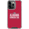 University of Alabama Crimson Tide iPhone 13 Pro Clear Case